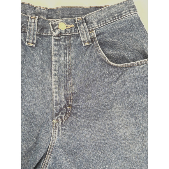 Wrangler Carpenter Jean Shorts Ladies Size 30 Waist 30” Length 21” Inseam 10” - Picture 4 of 7